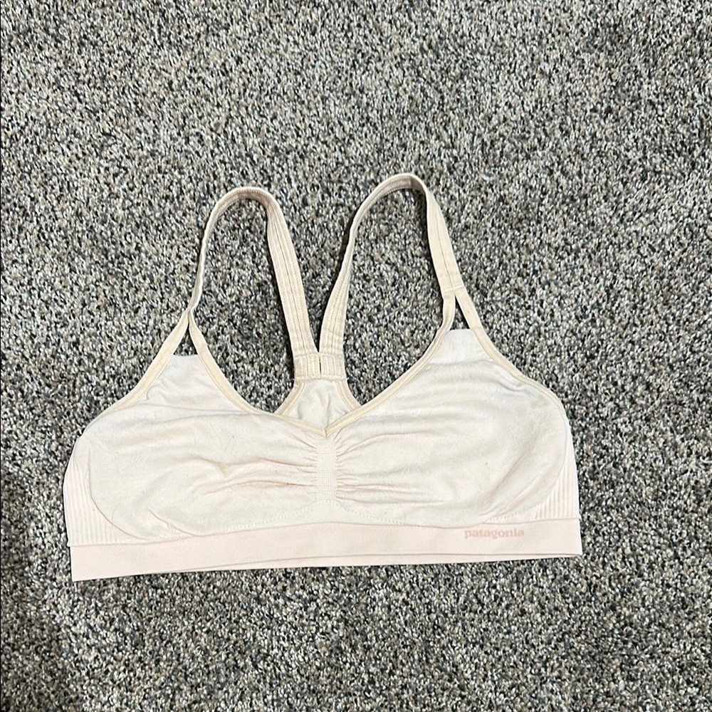 Patagonia Cream Racerback Bralette